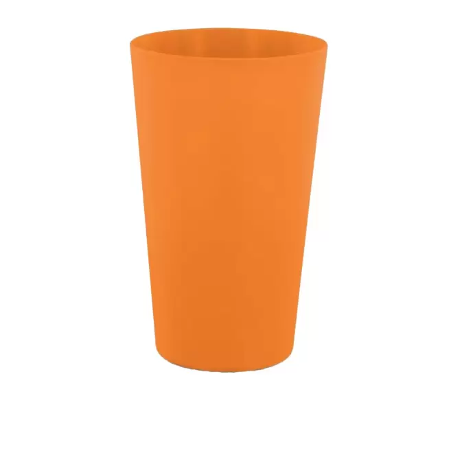 GOBELET MIF RÉUTILISABLE PERSONNALISÉ 30 CL 'CUPY' - orange opaque