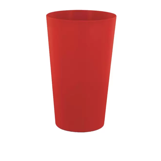 GOBELET MIF RÉUTILISABLE PERSONNALISÉ 30 CL 'CUPY' - rouge opaque