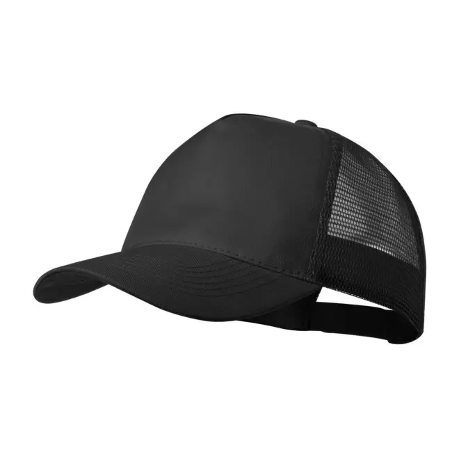 CASQUETTE FILET PERSONNALISE 'ESSENTIAL MESH POLYESTER' - noir