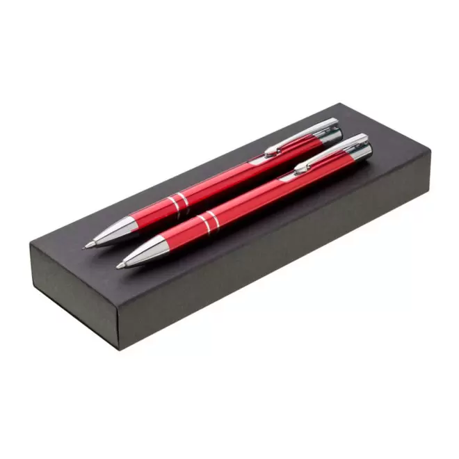 PARURE BOITE CARTON PUBLICITAIRE 'OLEG'  - rouge