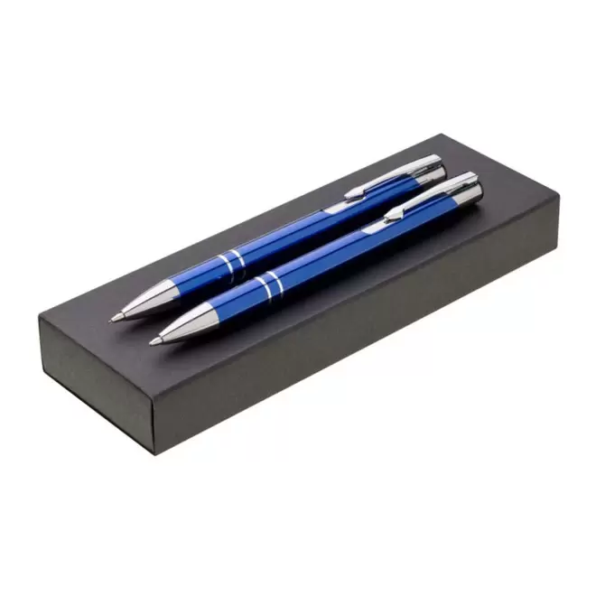 PARURE BOITE CARTON PUBLICITAIRE 'OLEG'  - bleu foncé