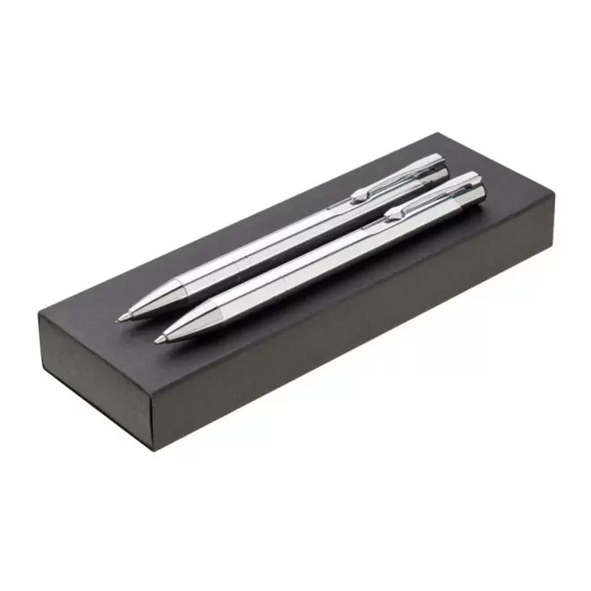 PARURE BOITE CARTON PUBLICITAIRE 'OLEG'  - argenté