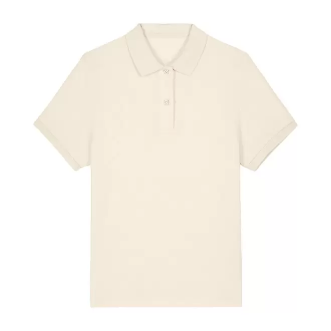 POLO FEMME BLANC PERSONNALISABLE 'COASTER' - beige