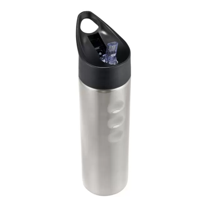 GOURDE DE SPORT PERSONNALISEE EN INOX 750ML 'XITRIE' - argenté