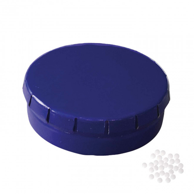 EXPRESS 48H - BOÎTE À BONBONS PUBLICITAIRE 'CLIC CLAC' - bleu foncé