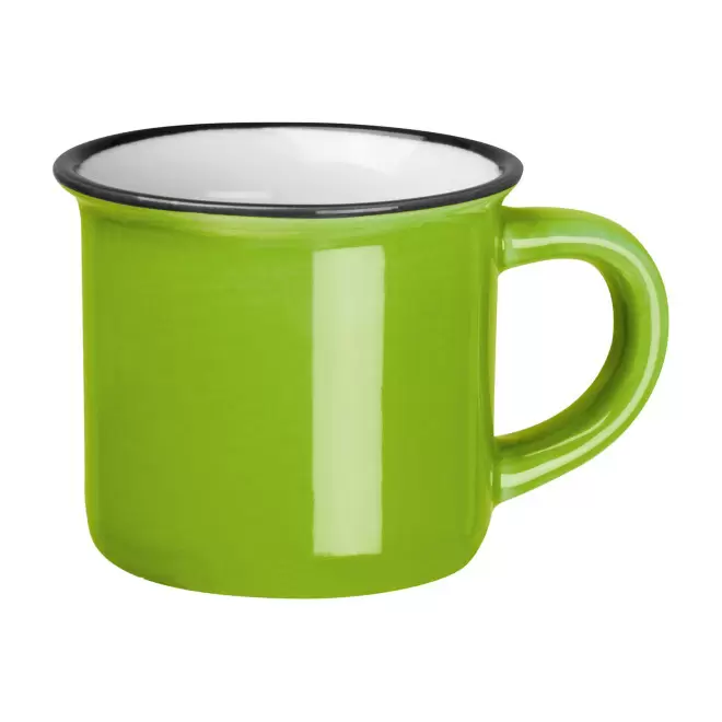 TASSE EXPRESSO PERSONNALISEE 60ML 'RONSIO MINI' - vert