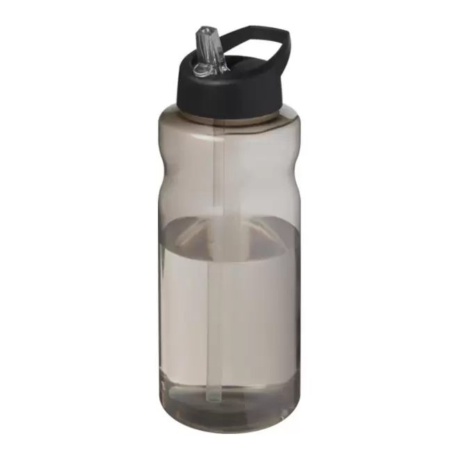 GOURDE DE SPORT PERSONNALISEE 1L 'BABIG COLOR' - gris/noir