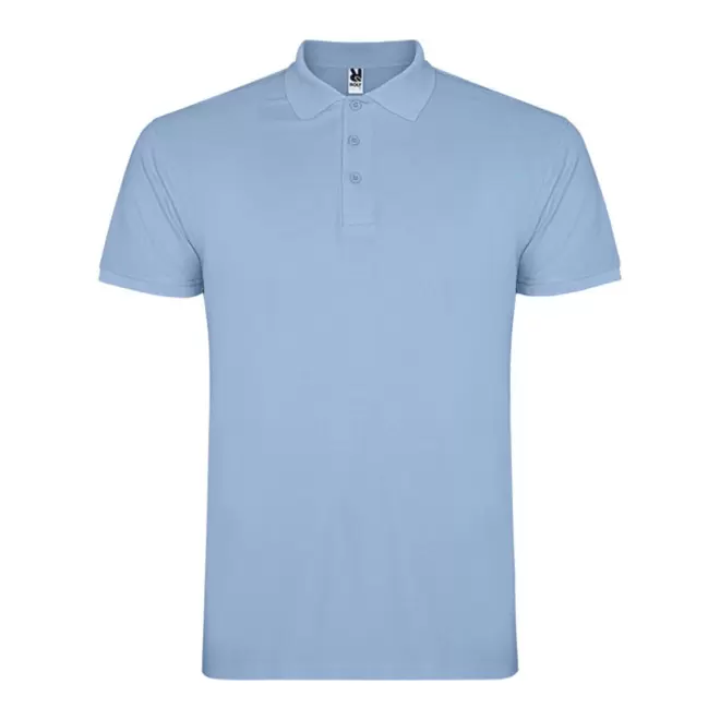 POLO ENFANT PERSONNALISABLE 'STARLO KIDS' - bleu ciel