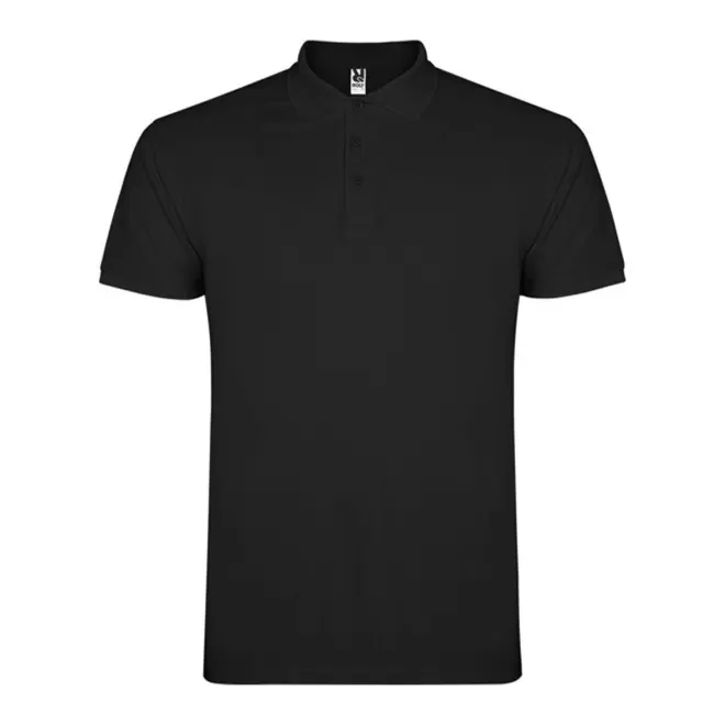 POLO ENFANT PERSONNALISABLE 'STARLO KIDS' - noir