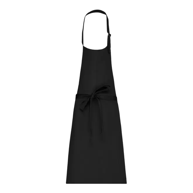 TABLIER LONG PERSONNALISE COTON 280G 'KARITAB' - noir