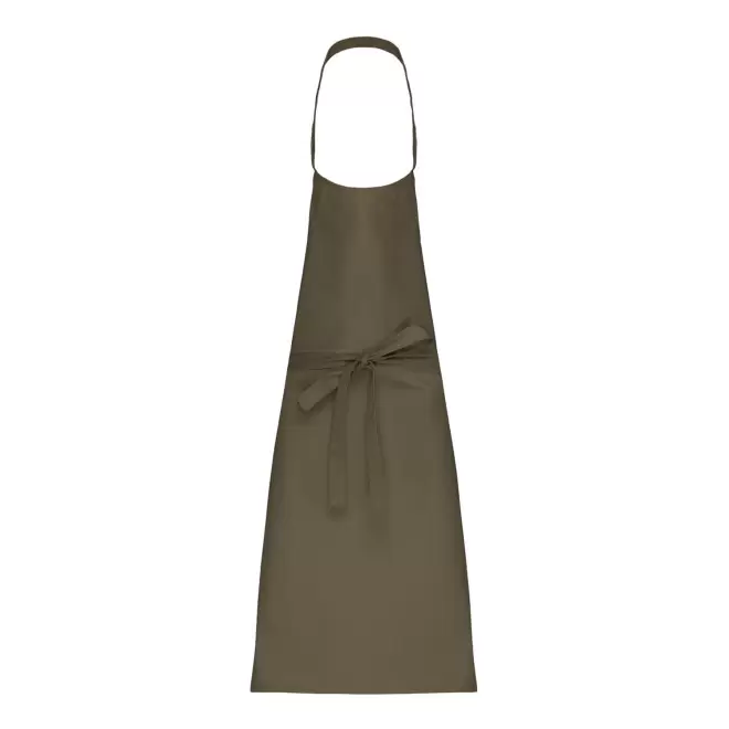 TABLIER LONG PERSONNALISE COTON 280G 'KARITAB' - vert kaki