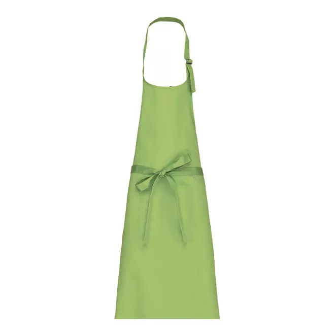TABLIER LONG PERSONNALISE COTON 280G 'KARITAB' - citron vert