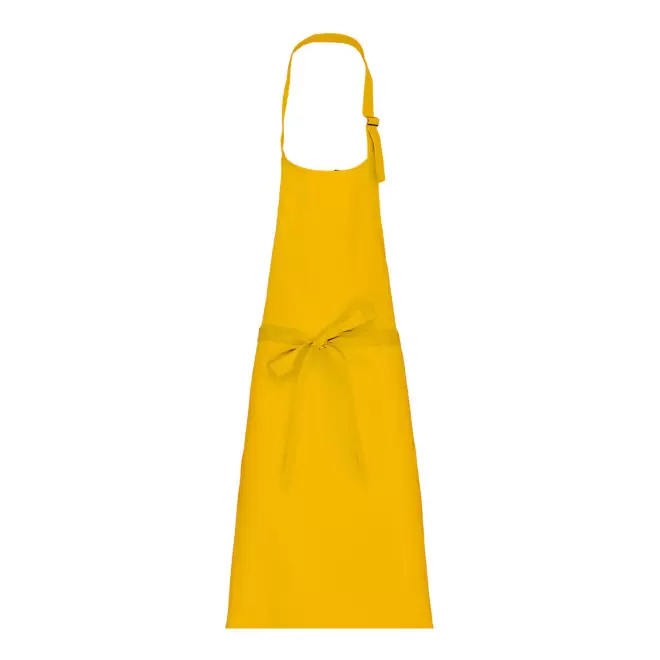 TABLIER LONG PERSONNALISE COTON 280G 'KARITAB' - jaune