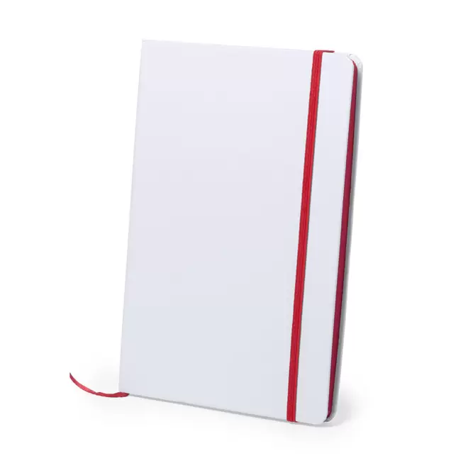 CARNET A5 PERSONNALISABLE NON LIGNE 'AURELIEN CARTON' - rouge