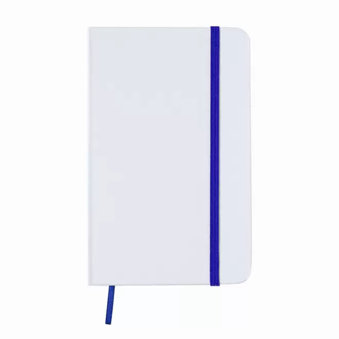 CARNET A6 PERSONNALISE NON LIGNE 'AURELIEN CARTON'  - blanc/bleu