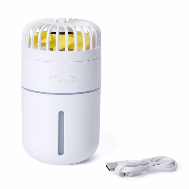 VENTILATEUR BRUMISATEUR PERSONNALISABLE 'WINT' - blanc