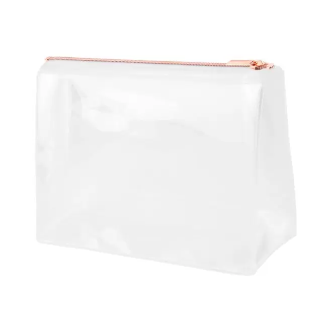 TROUSSE DE TOILETTE PERSONNALISABLE 'MOONLIGHT GOLDY' - transparent