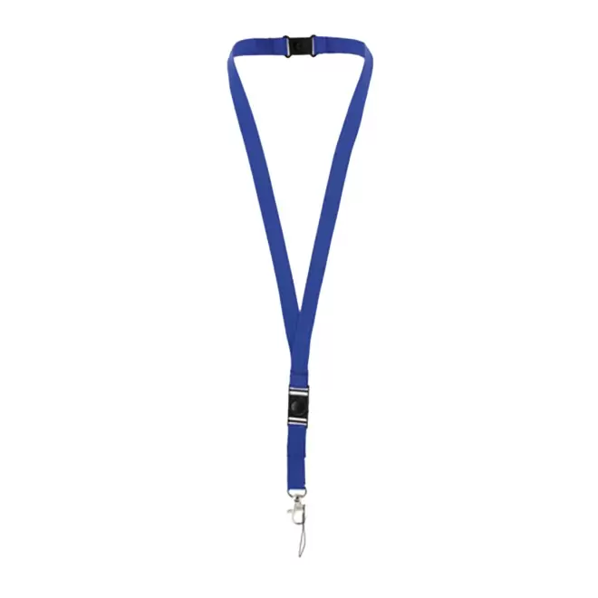 TOUR DE COU PUBLICITAIRE FERMETURE SECURITE  'CASTILLA' - bleu