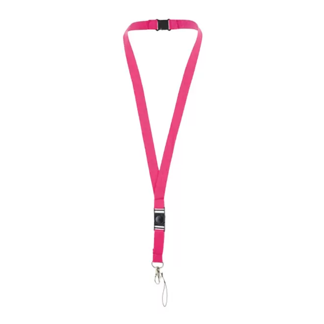 TOUR DE COU PUBLICITAIRE FERMETURE SECURITE  'CASTILLA' - fuchsia