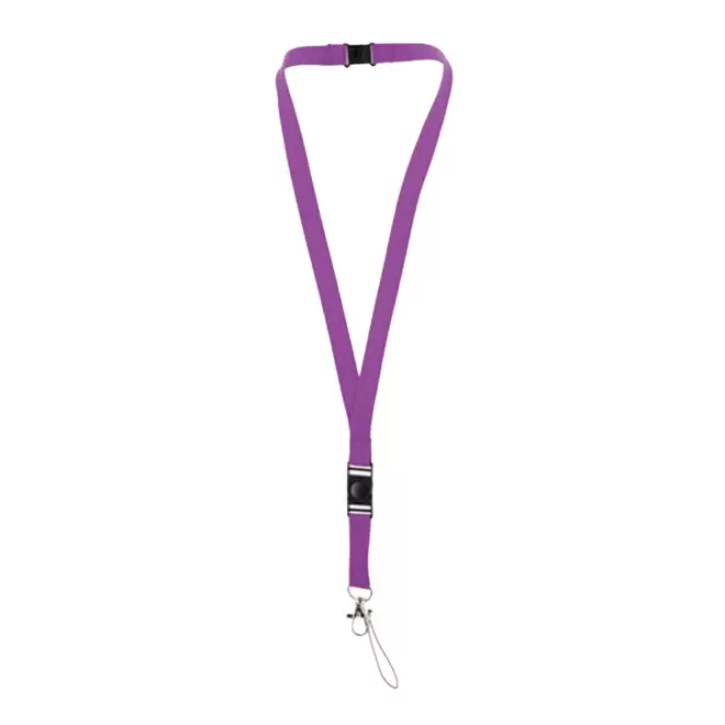 TOUR DE COU PUBLICITAIRE FERMETURE SECURITE  'CASTILLA' - lilas