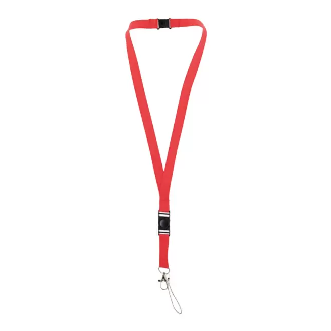 TOUR DE COU PUBLICITAIRE FERMETURE SECURITE  'CASTILLA' - rouge