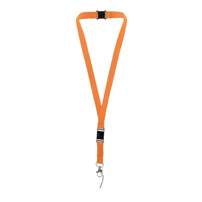 TOUR DE COU PUBLICITAIRE FERMETURE SECURITE  'CASTILLA' - orange