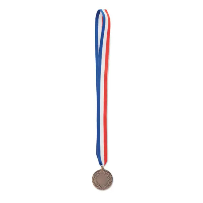 MEDAILLE EN FER PERSONNALISABLE 'GO FOR' - marron