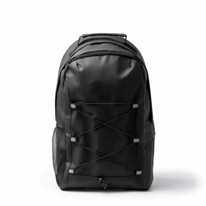 SAC A DOS EN PU PERSONNALISABLE 'ASPEN' - noir