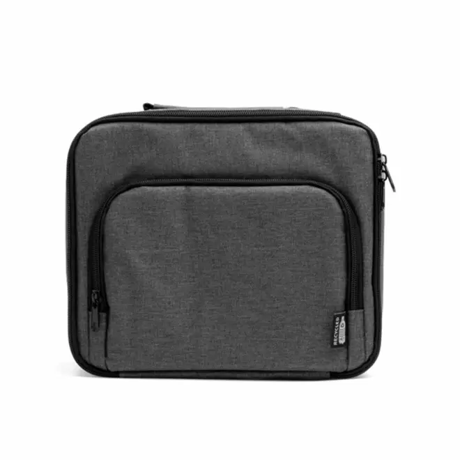 SAC ISOTHERME RPET PERSONNALISABLE 'BEVRO' - gris chiné