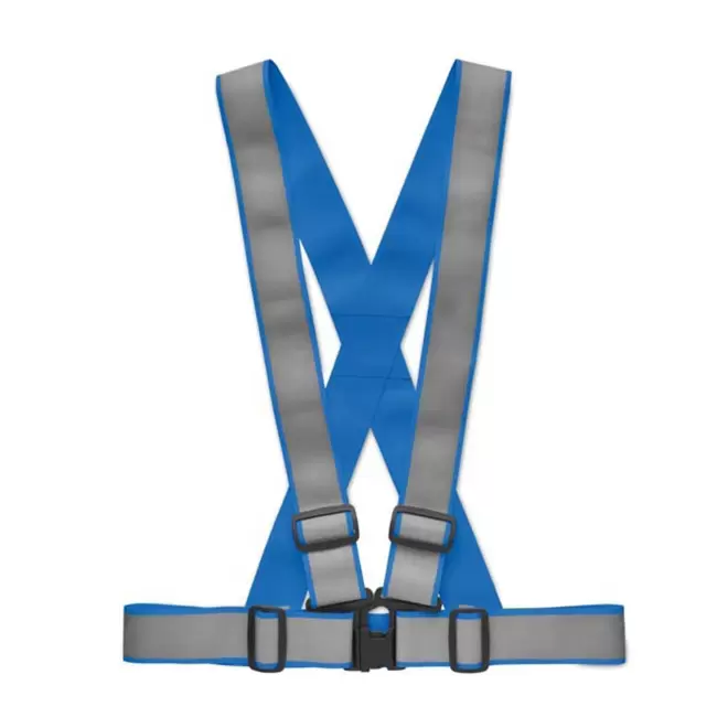 HARNAIS REFLECHISSANT 'SAFEFLUO COLOR' - bleu