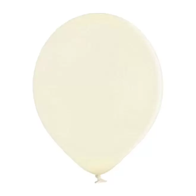 BALLON DE BAUDRUCHE PERSONNALISE ø27 CM 'LUFT QUADRI' - vanille