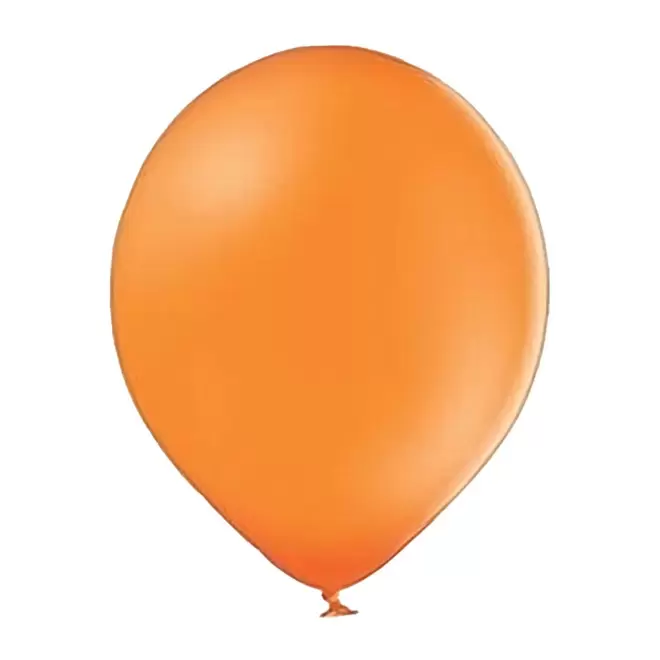 BALLON DE BAUDRUCHE PERSONNALISE ø27 CM 'LUFT QUADRI' - orange