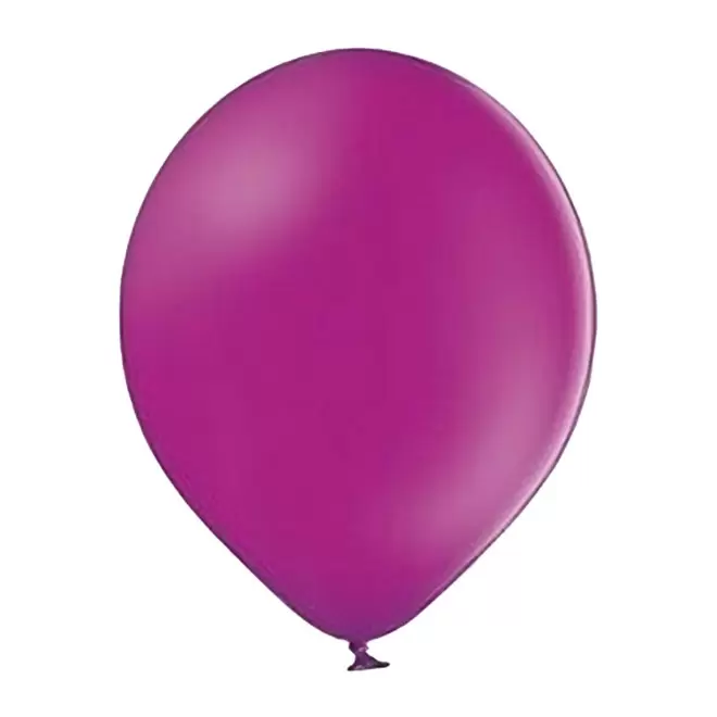 BALLON DE BAUDRUCHE PERSONNALISE ø27 CM 'LUFT QUADRI' - raisin
