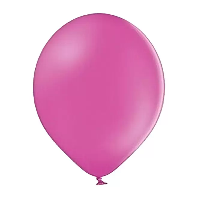 BALLON DE BAUDRUCHE PERSONNALISE ø27 CM 'LUFT QUADRI' - fuchsia
