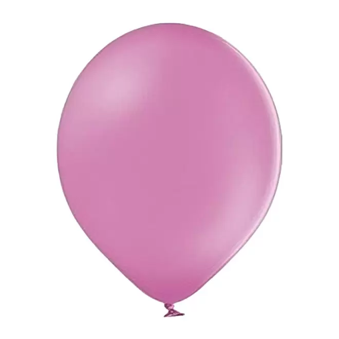 BALLON DE BAUDRUCHE PERSONNALISE ø27 CM 'LUFT QUADRI' - rose foncé