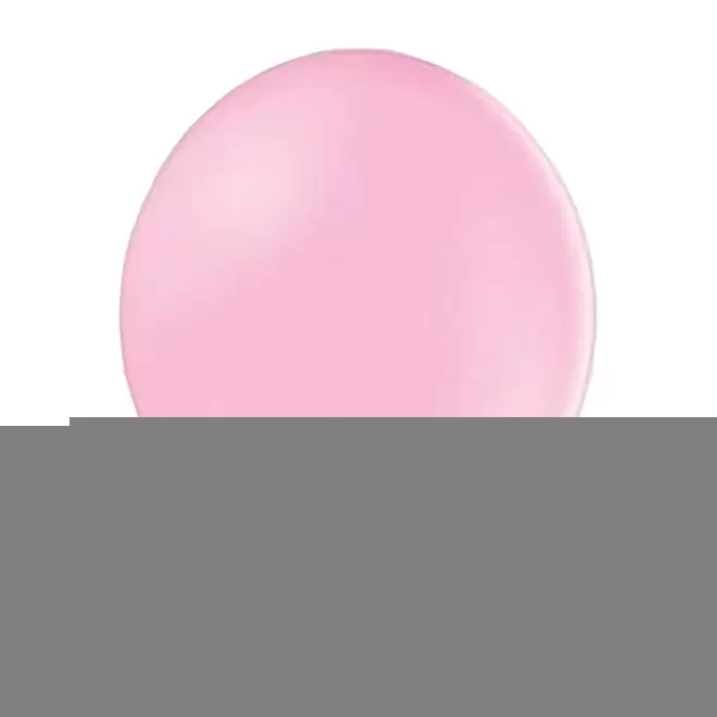 BALLON DE BAUDRUCHE PERSONNALISE ø27 CM 'LUFT QUADRI' - rose