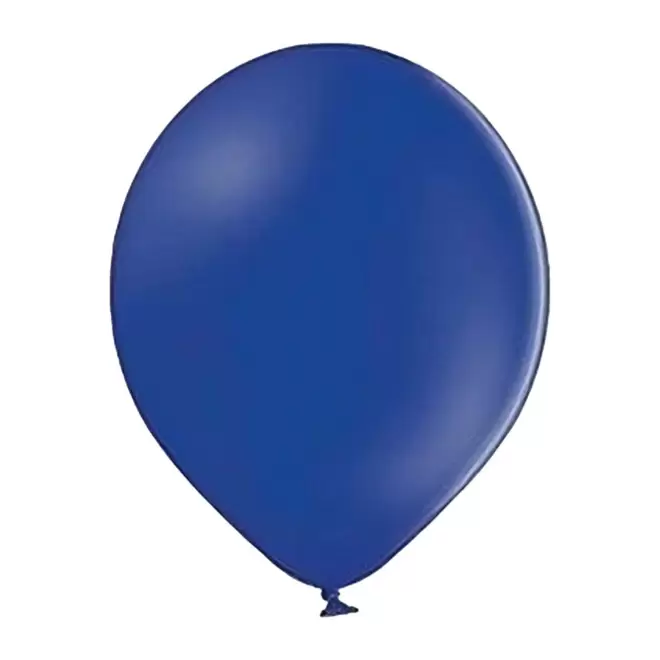 BALLON DE BAUDRUCHE PERSONNALISE ø27 CM 'LUFT QUADRI' - bleu nuit