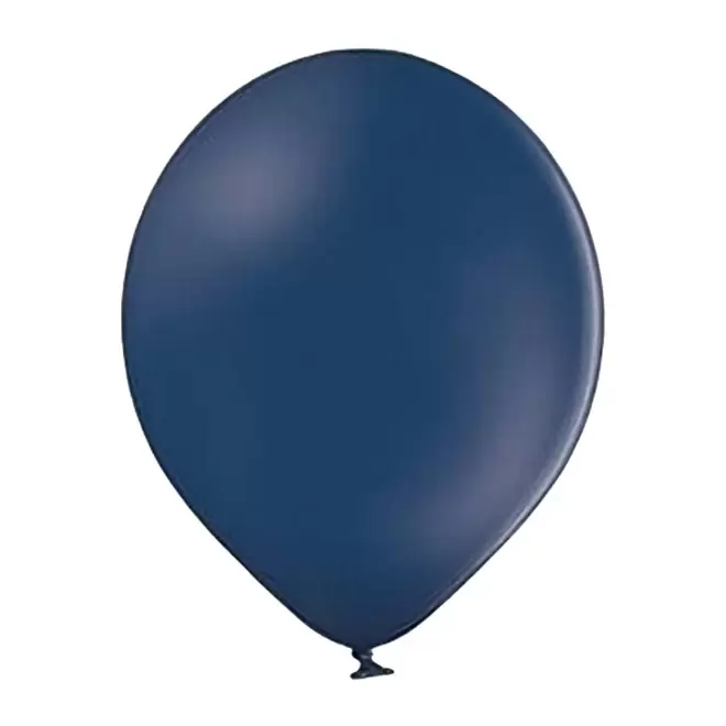 BALLON DE BAUDRUCHE PERSONNALISE ø27 CM 'LUFT QUADRI' - bleu marine