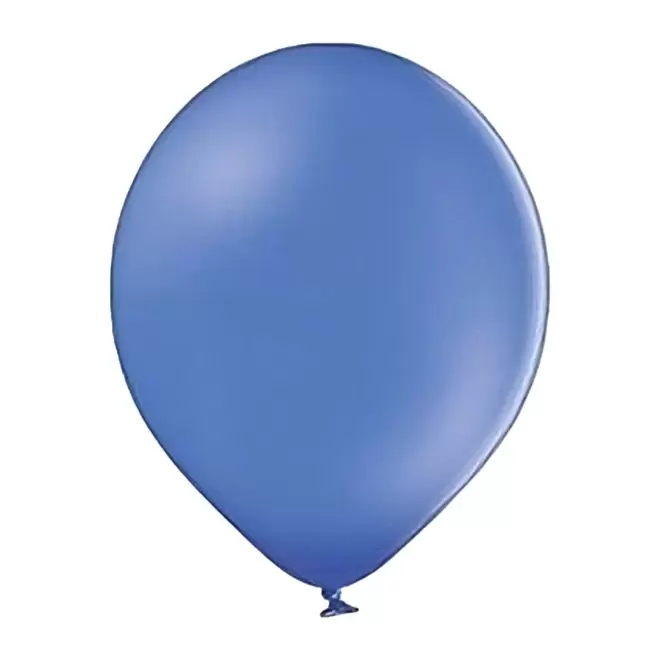 BALLON DE BAUDRUCHE PERSONNALISE ø27 CM 'LUFT QUADRI' - bleuet