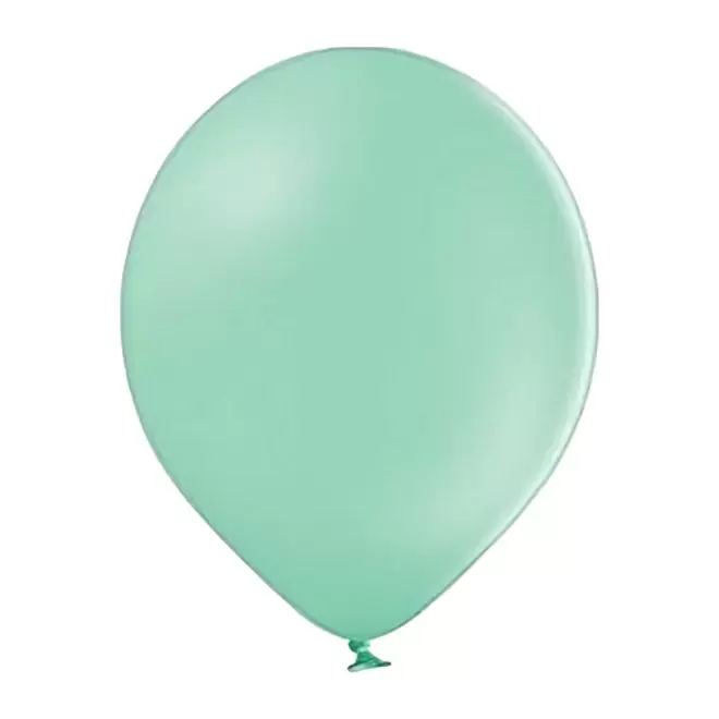 BALLON DE BAUDRUCHE PERSONNALISE ø27 CM 'LUFT QUADRI' - vert clair
