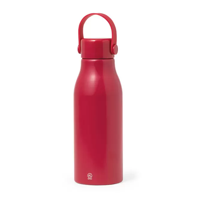 BOUTEILLE PERSONNALISEE EN ALU RECYCLE 700 ML 'LOS' - rouge