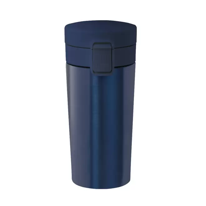 MUG ISOTHERME PERSONNALISE 380 ML 'ENGEL' - bleu marine