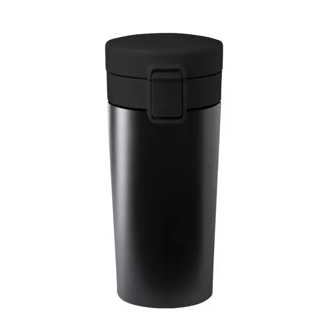 MUG ISOTHERME PERSONNALISE 380 ML 'ENGEL' - noir