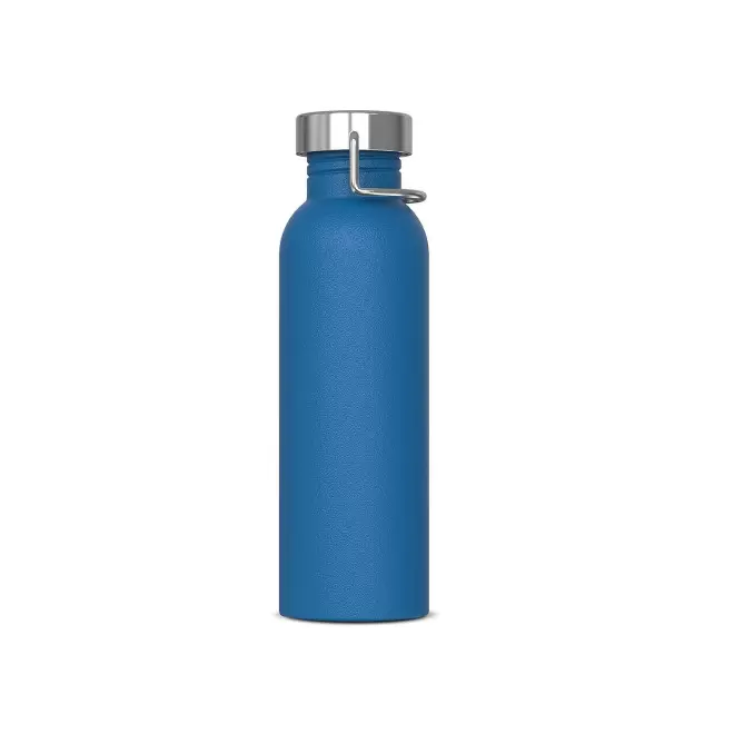 GOURDE EN ACIER 750ML PERSONNALISABLE 'CHEDDY COLOR' - bleu clair
