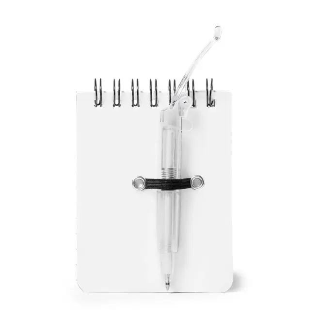 MINI CARNET A SPIRALES PUBLICITAIRE 'INTHE' - blanc