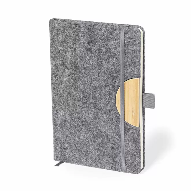 CARNET PERSONNALISABLE 'TELFONI FEUTRINE' - gris