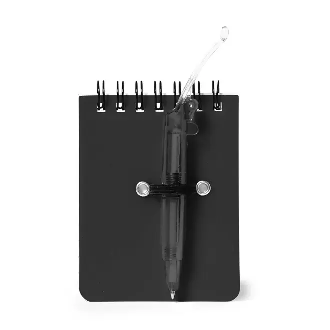 MINI CARNET A SPIRALES PUBLICITAIRE 'INTHE' - noir