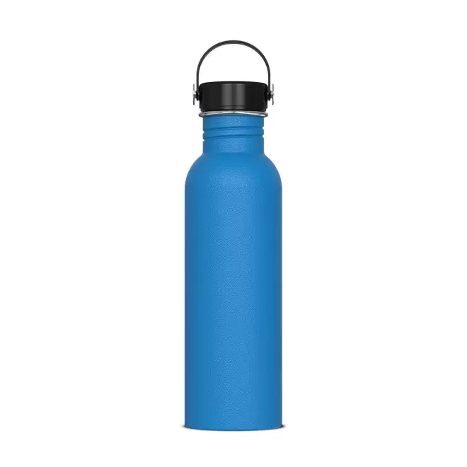 GOURDE EN ACIER PERSONNALISABLE 750ML 'MEYLAR' - bleu clair