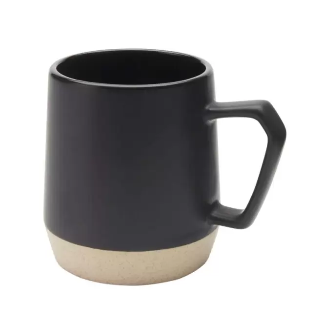 MUG CERAMIQUE PERSONNALISE 300ML 'GABLY' - noir