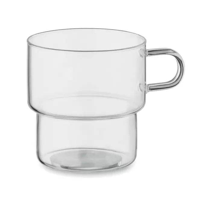 TASSE VERRE EMPILABLE PERSONNALISEE 300ML 'BOROPLI' - transparent